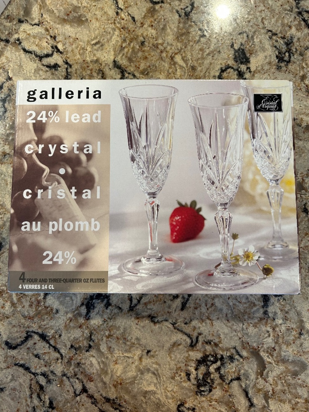 Crystal Champagne Flutes